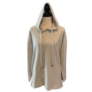 Cupio super soft tunic length hooded sweatshirt size M